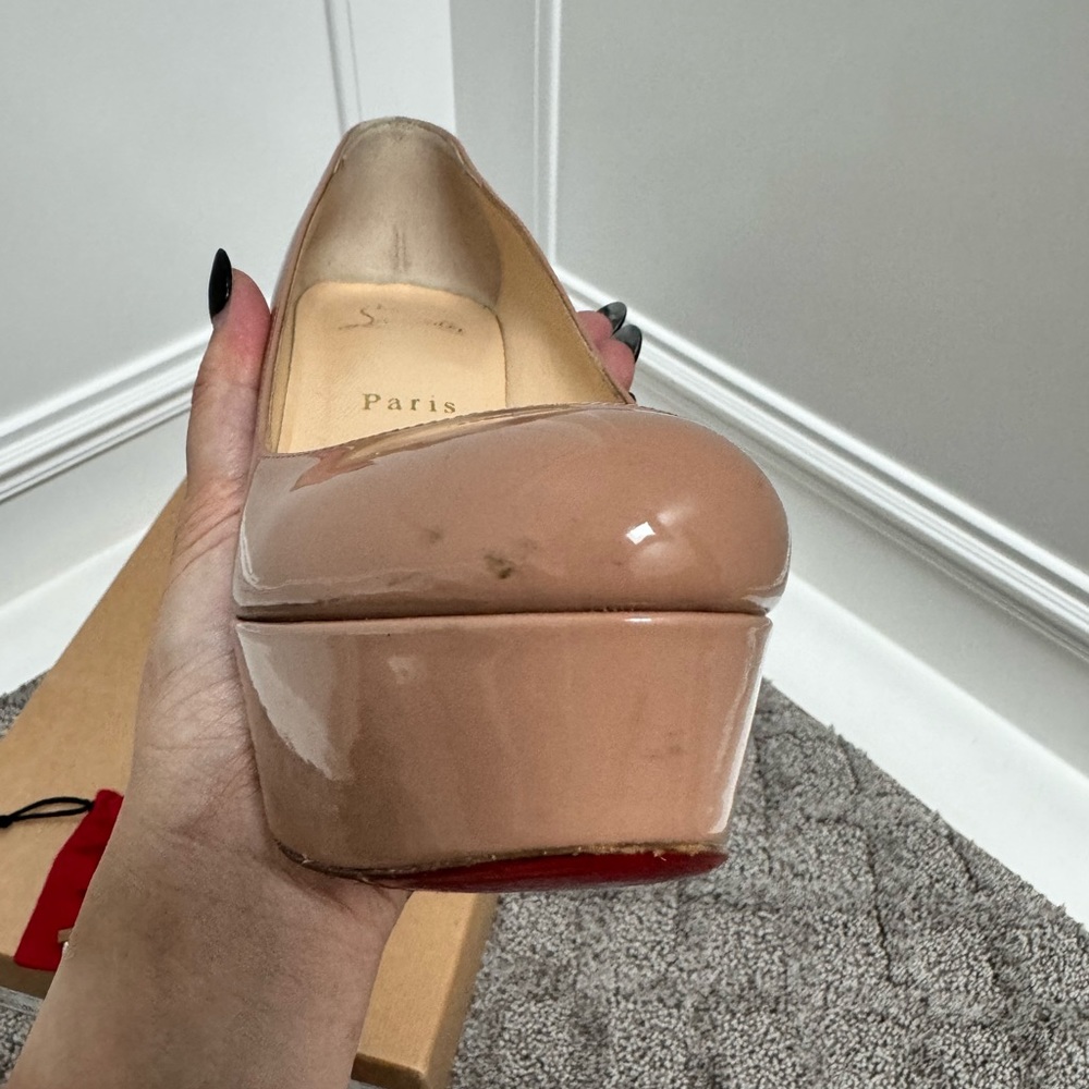 Christian Louboutin Nude Bianca 120 size 5.5 - Picture 2 of 12